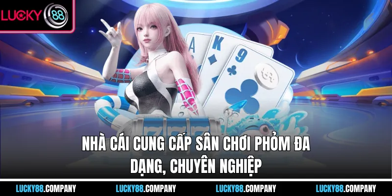 Nhà cái cung cấp sân chơi phỏm đa dạng, chuyên nghiệp