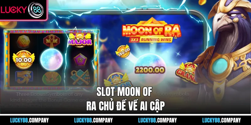 Slot Moon of RA chủ đề về Ai Cập